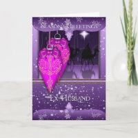 Ex-Ehemann, drei weise Männer Saison Grüße Karte