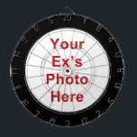 Ex Foto Dartscheibe<br><div class="desc">Setzen Sie Ihre ex Fotografie auf einen Dartboard,  oder niemand sind Sie in zu vernarrt! Ex: Ehefrau,  Freundin,  Chef,  Freund,  Schwiegermutter,  Freund,  Ehemann,  etc.</div>