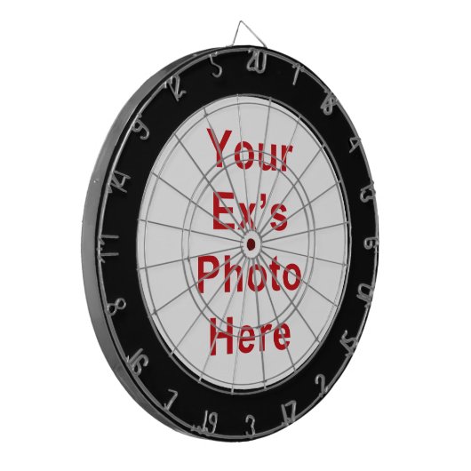 Ex Foto Dartscheibe (Vorderseite Links)