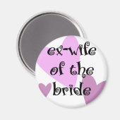 Ex-Frau der Braut Magnet (Vorderseite/Rückseite)