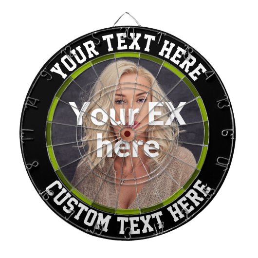 Ex Freundin Ehefrau Freund zerbricht Stress-Erleic Dartscheibe (vorne)