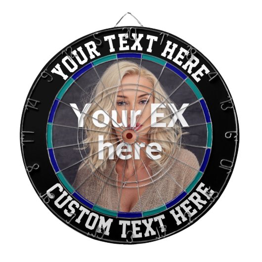 Ex Freundin Ehefrau Freund zerbricht Stress-Erleic Dartscheibe (vorne)