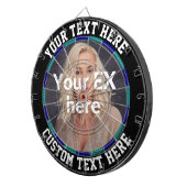 Ex Freundin Ehefrau Freund zerbricht Stress-Erleic Dartscheibe (Vorderseite rechts)