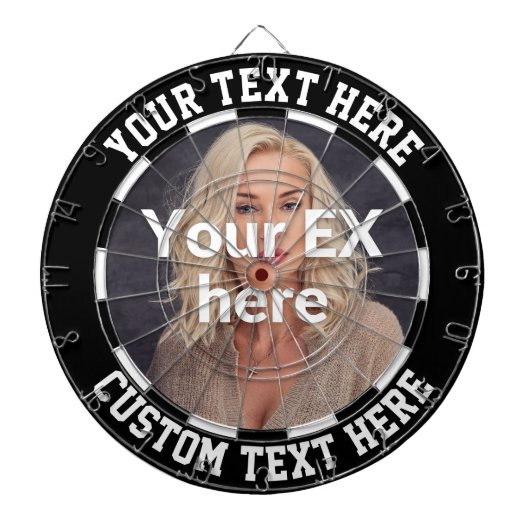 Ex Freundin Ehefrau Freund zerbricht Stress-Erleic Dartscheibe (vorne)