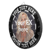 Ex Freundin Ehefrau Freund zerbricht Stress-Erleic Dartscheibe (Vorderseite rechts)