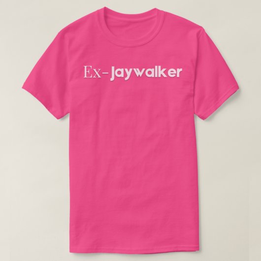 Ex Jaywalker T-Shirt (Design vorne)