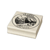 Ex Libris - Alpenlandschaft Gummistempel (Stempel)