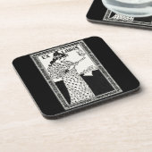 Ex libris art nouveau untersetzer (Linke Seite)