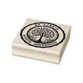 Ex Libris - Baum 02 Gummistempel (Stempel)