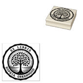 Ex Libris - Baum 02 Gummistempel (Stempel)