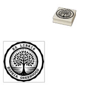 Ex Libris - Baum 02 Gummistempel (Stempel)
