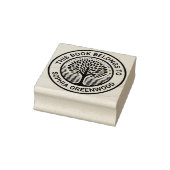 Ex Libris - Baum 03 Gummistempel (Stempel)