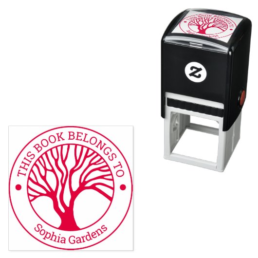 Ex Libris - Baum des Lebens 02 Permastempel (Beispiel)