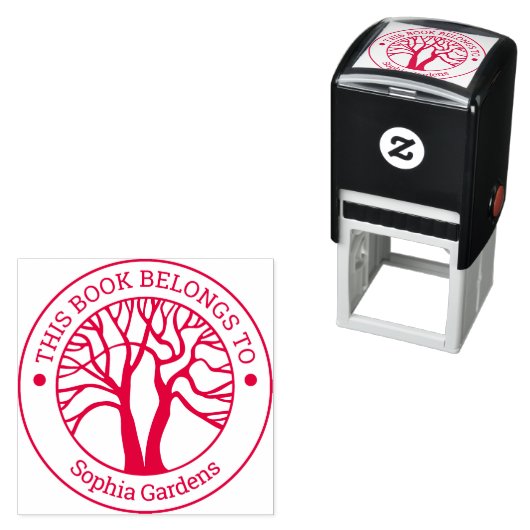 Ex Libris - Baum des Lebens Permastempel (Beispiel)