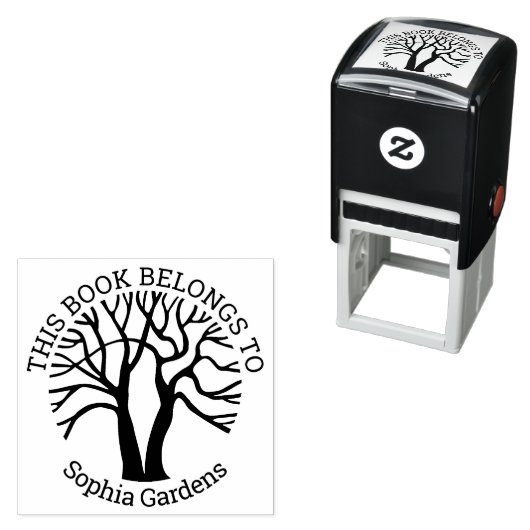 Ex Libris - Baum des Lebens v2 Permastempel (Beispiel)