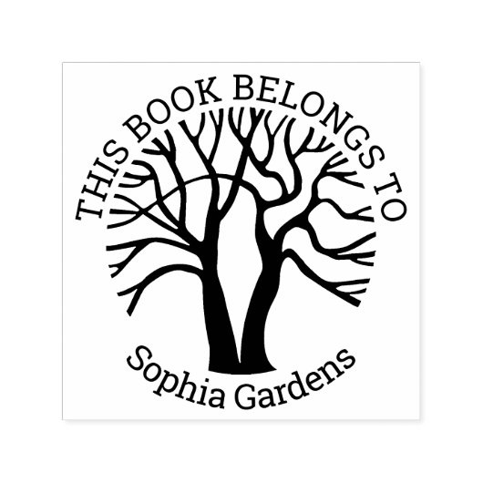 Ex Libris - Baum des Lebens v2 Permastempel (Design)