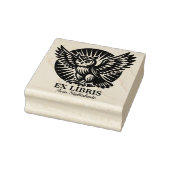 Ex Libris - biblische Eule Gummistempel (Stempel)