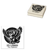 Ex Libris - biblische Eule Gummistempel (Stempel)