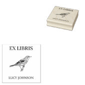 EX LIBRIS Bookplate | Personalized Library Book Gummistempel (Stempel)