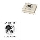EX LIBRIS Bookplate Rubber Stamp | Personalized Gummistempel (Stempel)
