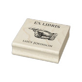 EX LIBRIS Bookplate Rubber Stamp | Personalized Gummistempel (Stempel)