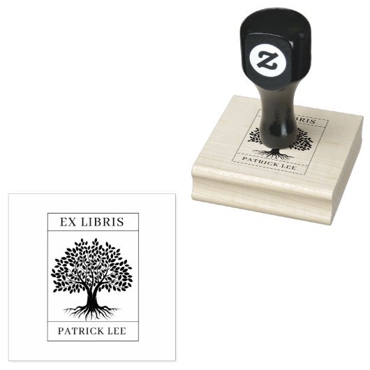 EX LIBRIS BRIEFMARKE, Exlibris, Exlibris Briefmark Gummistempel (Stempel)