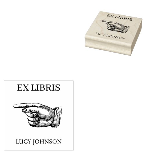 EX LIBRIS Bücherstempel Stempel | Personalisiert (Stempel)