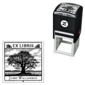 EX LIBRIS Buchungsplatte Custom Library Book Brief Permastempel (Beispiel)