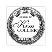 Ex Libris - Buchzeichen Briefmarke - Individuell Permastempel (Design)