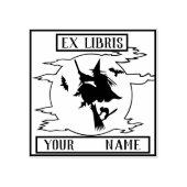 Ex Libris Buchzeichen Gummistempel (Prägung)