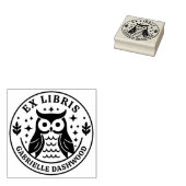 Ex Libris Buchzeichen Niedliche Schale und Persona Gummistempel (Stempel)
