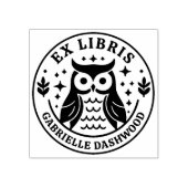 Ex Libris Buchzeichen Niedliche Schale und Persona Gummistempel (Prägung)