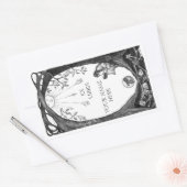 Ex Libris Buchzeichen Rechteckiger Aufkleber (Umschlag)