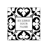 Ex libris Buchzeichen Viktorianisch Gummistempel (Prägung)