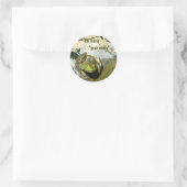 Ex Libris Bullfrog Stickers zum Anpassen (Tasche)