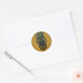 Ex Libris Cartouche & Cherubs Sticker (Umschlag)