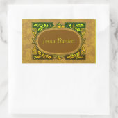 Ex Libris Cartouche Sticker (Tasche)