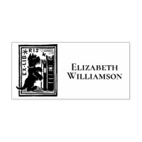 Ex Libris Dog Buchzeichen Ihr Bibliotheksbuch zurü