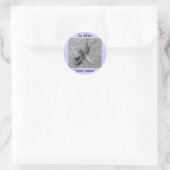 Ex Libris Dragonfly Sticker zum Anpassen (Tasche)