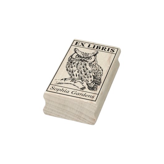 Ex Libris - Ewl Gummistempel (Stempel)