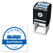 Ex Libris | Feuerwehrmann Permastempel (Beispiel)