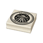 Ex Libris - fliegender Saucer Gummistempel (Stempel)