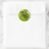 Ex libris Green June Käfer Stickers (Tasche)