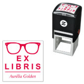 Ex Libris - Hipster Permastempel (Beispiel)
