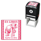 Ex Libris - Indischer Elefant - grenzt an Permastempel (Beispiel)