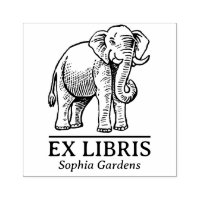 Ex Libris - Indischer Elefant