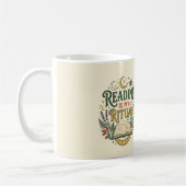 Ex Libris Lesen ist mein Ritual Buch Celestial Kaffeetasse (Links)