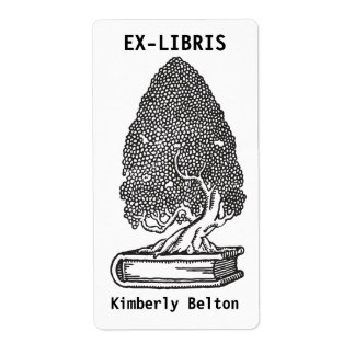 Ex-libris Letterpress-Buchzeichen