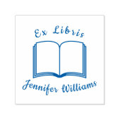 Ex Libris Library Custom Teacher Name und Buch Permastempel (Design)