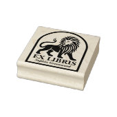 Ex Libris - Lion Gummistempel (Stempel)